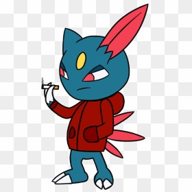 Edgy Boi - Cartoon, HD Png Download - sneasel png