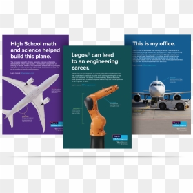 Slant Sc Aerospace Featured Ads - Aerospace Engineering, HD Png Download - commercial airplane png