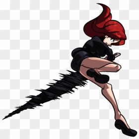 Skullgirls Sprite Of The Day - Skullgirls Parasoul Moves, HD Png Download - skullgirls png