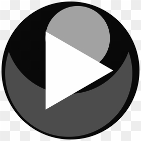Transparent Play Button Png, Png Download - play button png black