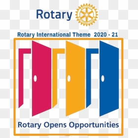 Rotary Theme 2020 21, HD Png Download - rotary international logo png
