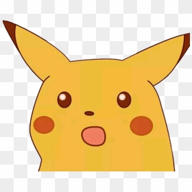Plantilla De Pikachu Confundido / Sorprendido / Sonriendo - Stickers De Whatsapp Memes, HD Png Download - memes png sin fondo