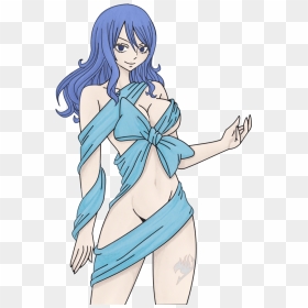 Juvia Would Make A Great Present, Just Put Her In The - Fairy Tail Sexy Juvia, HD Png Download - juvia png