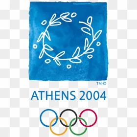 Athens Olympics Official Poster, HD Png Download - michael phelps png