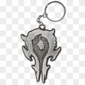 Warcraft Movie Horde Logo Metal Keychain , Png Download - Warcraft, Transparent Png - horde logo png