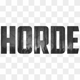 Logo For Horde - Monochrome, HD Png Download - horde logo png