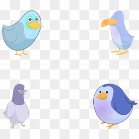Cute Bird Icon Design - Twitter, HD Png Download - bird icon png