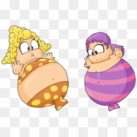 Deema And Oona Bubble Guppies Inflated By Juacoproductionsarts - Deema Bubble Guppies Oona, HD Png Download - bubble guppies characters png