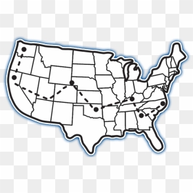 Map Of Tour - Massachusetts Bay Us Map, HD Png Download - diary of a wimpy kid png