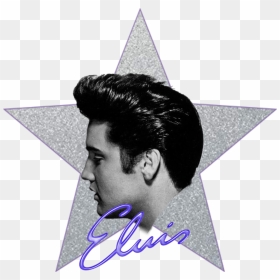 #elvispresley #elvis #tshirtsdesign - Elvis Presley Pompadour Year, HD Png Download - elvis presley signature png