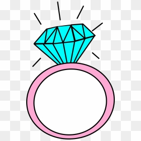 Engagement Ring Cartoon, HD Png Download - wedding ring icon png