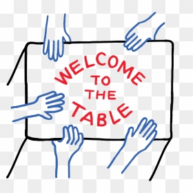 Welcome To The Table Party Toolkit, HD Png Download - thank you card png