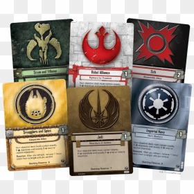 Star Wars Lcg Affiliation Cards, HD Png Download - sith symbol png