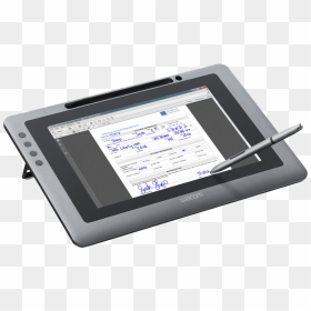 Pad For Electronic Signature, HD Png Download - wacom tablet png