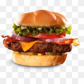 1/3 Lb Bacon Cheddar Burger - Burger Transparent, HD Png Download - cheddar png