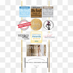 Knot Best Of Weddings, HD Png Download - featured png