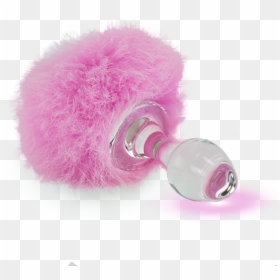 Bunny Tail Glass Plug, HD Png Download - bunny tail png