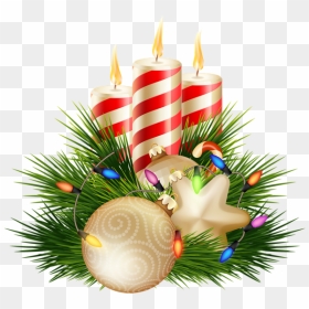 Thumb Image - Merry Christmas Candle Png, Transparent Png - christmas candles png