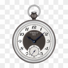 Pocketwatch Png , Png Download - Tissot Bridgeport Lepine Mechanical Pocket Watch, Transparent Png - pocketwatch png
