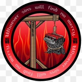 Image Of Whoever Sins Will Find No Mercy - Emblem, HD Png Download - no mercy logo png