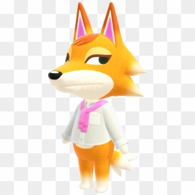 Animal Crossing Wiki - Animal Crossing New Horizons Fox, HD Png Download - wolf link png