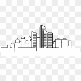 Clipart Free Download Technical Ly K - Skyline, HD Png Download - detroit png
