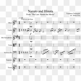 Transparent Naruto The Last Png - Naruto And Hinata, Png Download - oboe png