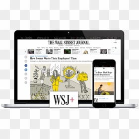 Wall Street Journal On Apple News, HD Png Download - wall street png