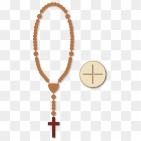 Prayer Beads , Png Download - Christian Cross, Transparent Png - rugged cross png