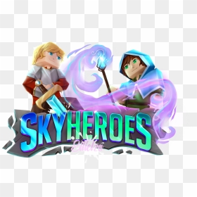 Offering [ Sale ] Ellielza"s High Quality Hand Drawn - Skyheroes Minecraft Server, HD Png Download - hand drawn border png