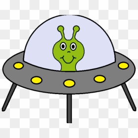 Ufo Clipart Spaceship - Space Alien Clip Art, HD Png Download - ovni png