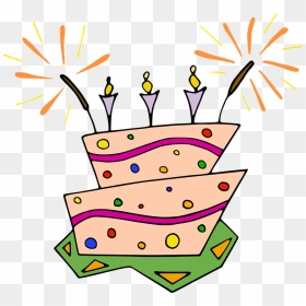 Birthday Cake Clip Art, HD Png Download - birthday cake vector png