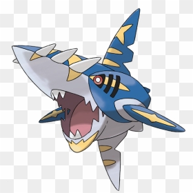 Ken Sharpedo Hydreigon Pattern Dark Attachment Carvanha - Mega Sharpedo, HD Png Download - hydreigon png