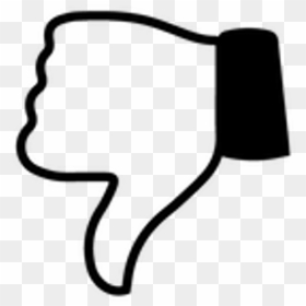 Thumbsdown Black, HD Png Download - ghostbuster png