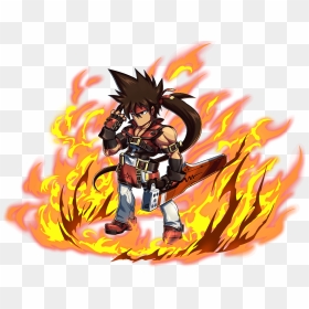 Brave Frontier X Guilty Gear, HD Png Download - sol badguy png