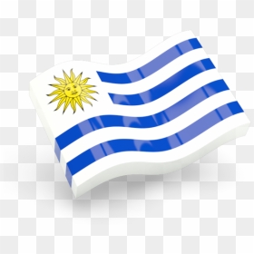 Glossy Wave Icon - Uruguay Flag Icon Png, Transparent Png - wave icon png