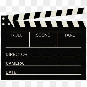 Transparent Clapper Board Png, Png Download - movie clapboard png