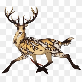 Elk Clipart Doe - Antler, HD Png Download - doe png