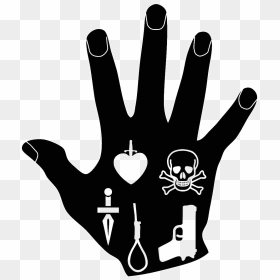 Black Hand 2 - Mafia Black Hand .png, Transparent Png - wrist png