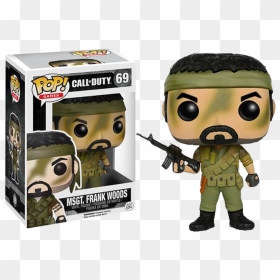 Frank Woods - Pop Figures Call Of Duty, HD Png Download - cod ghosts png