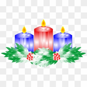 Ppt 蠟燭 背景, HD Png Download - christmas candles png