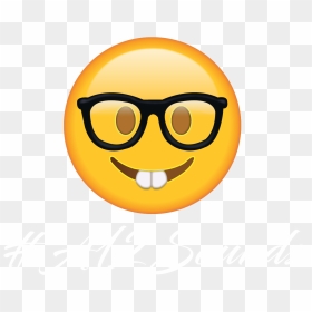 Emoji Domain T-shirt Nerd Computer Icons - Nerd Emoji, HD Png Download - sunglass emoji png