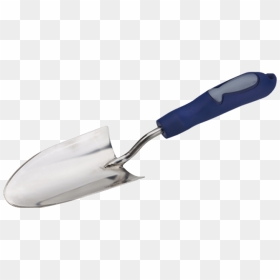 Stainless Steel Hand Trowel, HD Png Download - garden tools png