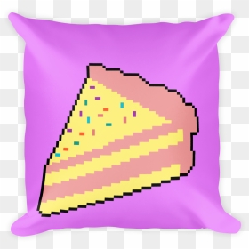 Square Pillow Case W/ Stuffing - Clipart Square Pillow, HD Png Download - pixel food png