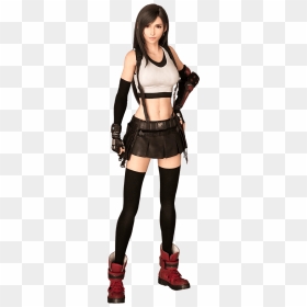 Tifa Ff7 Remake Render, HD Png Download - zack fair png