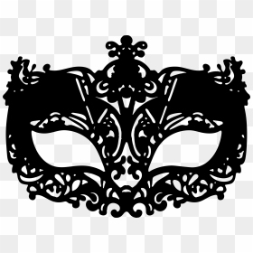 Mask Clipart Carnival, Mask Carnival Transparent Free - Black Carnival Mask Png, Png Download - carnival mask png
