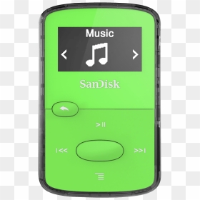 Sandisk Clip Jam Mp3 Player, HD Png Download - mp3 player png