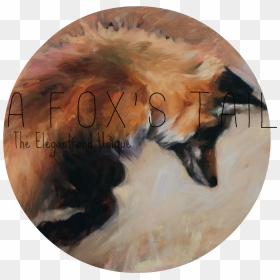 Red Fox M - Oil Painting Foxes, HD Png Download - red wolf png