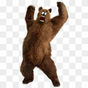 Bear Attack Transparent, HD Png Download - mlg gun png