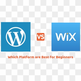 Wordpress Vs Wix Which Is Best To Start Blogging - Graphic Design, HD Png Download - wix png